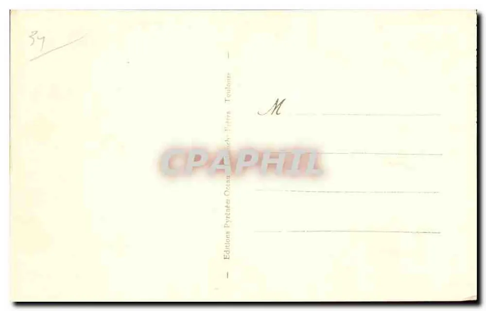 Saint-Gaudens - A Igreja (colégio) - Verso