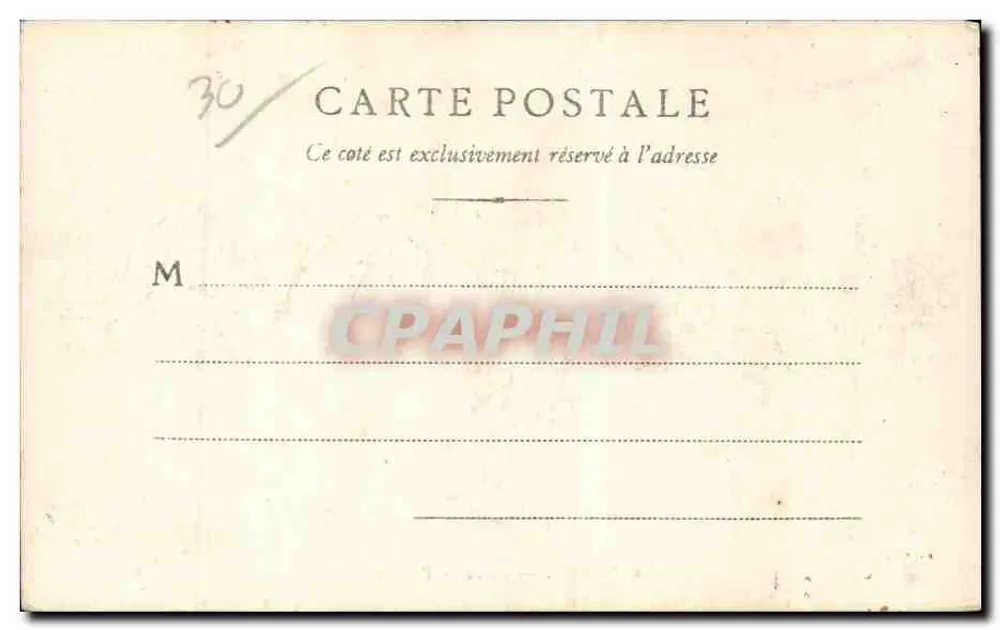 NIÇA — Praça da Esplanada — R. F. CHALON-S-SAONE, n°132 - Verso