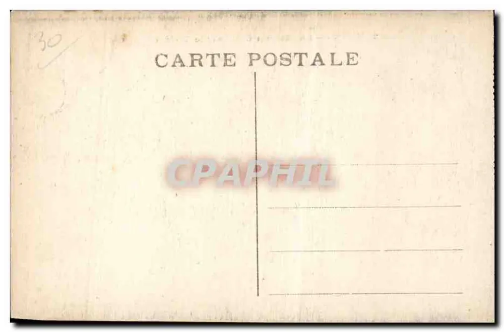 Nîmes — Ansicht der Maison Carrée und des Theaters — A.R. n°32 - Rückseite