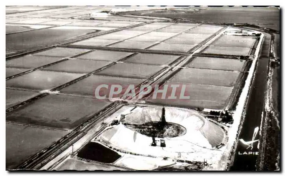Der Salzmoor — Der « Salzwasserwerk des Königs » südlich von Aigues Mortes — Lapie - Vorderseite