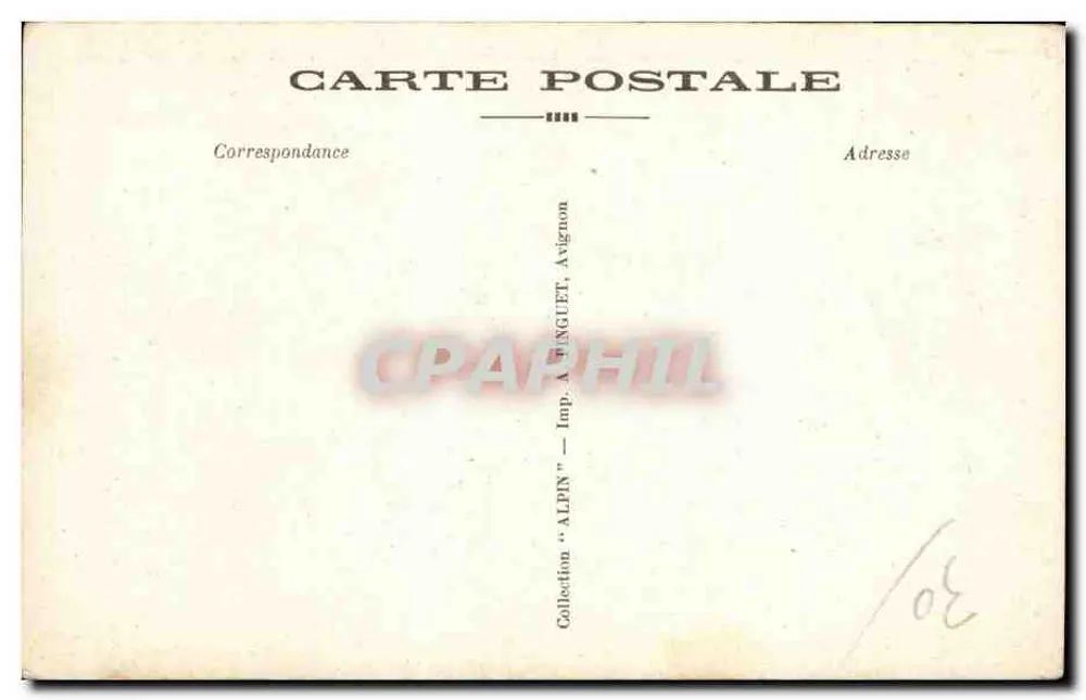 O Pont du Gard. Época romana (de L. Bill) - Verso