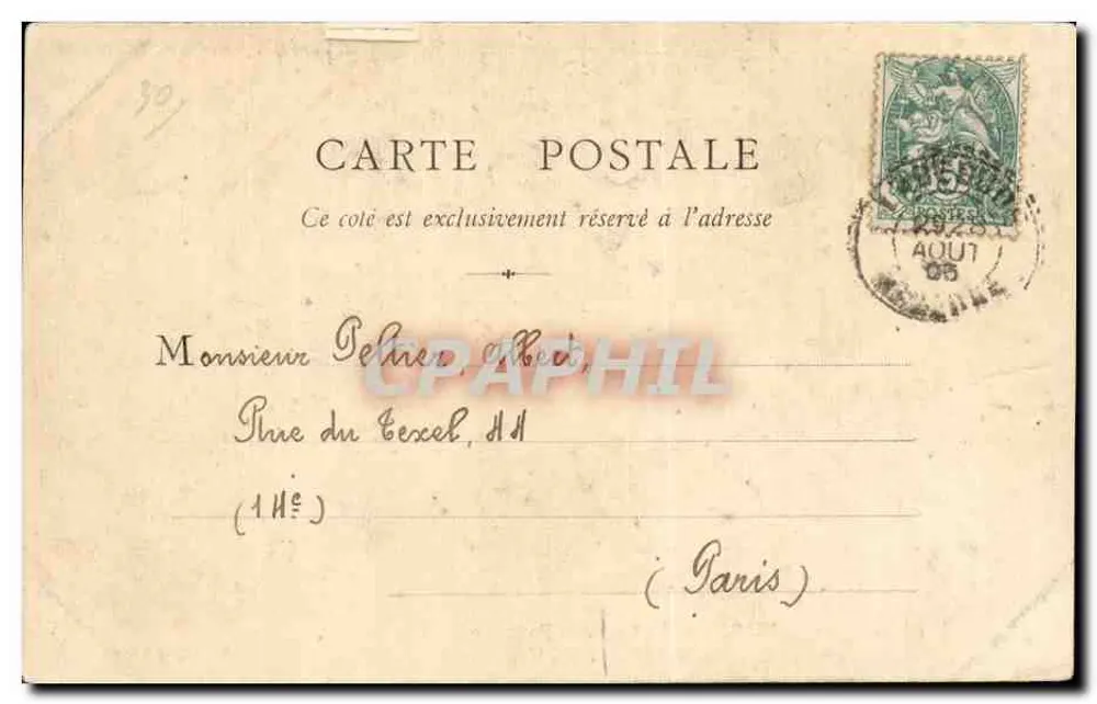 Nîmes — Jardin de la Fontaine — B. F. Chalon & Saône - Rückseite