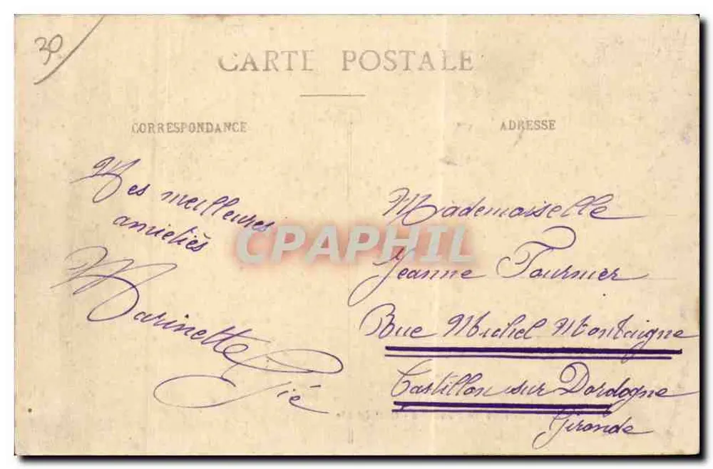 Uzès - Rue de l'Évêché - Catedral — G. Borrelly fils, livrarias - Verso