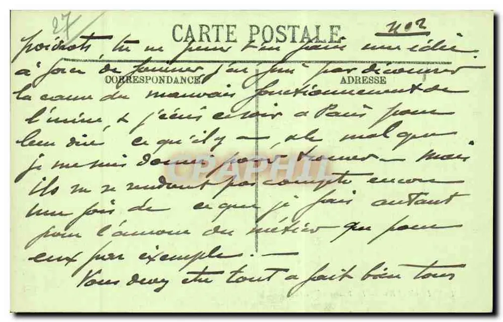 Louvières — O Palácio de Justiça — LL. n°13 - Verso