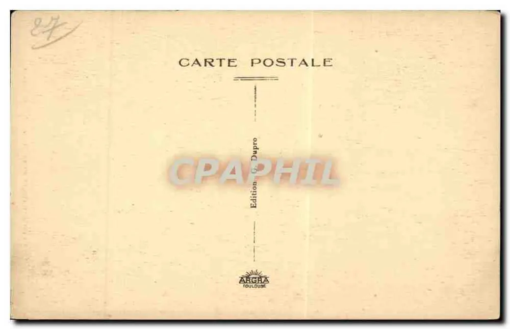 Louviers — Kirche Notre-Dame — Kirchenschiff und Chor — Ausgabe P. Dupro - Rückseite