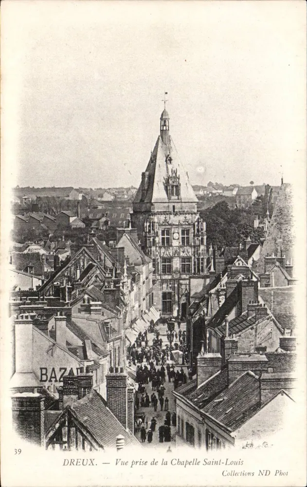 Dreux — Ansicht vom Capitell Saint-Louis — Collections ND Phot - Vorderseite