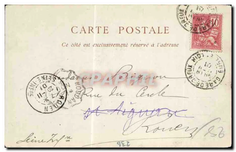 Dreux — O Hotel de Ville — ND Pbot - Verso