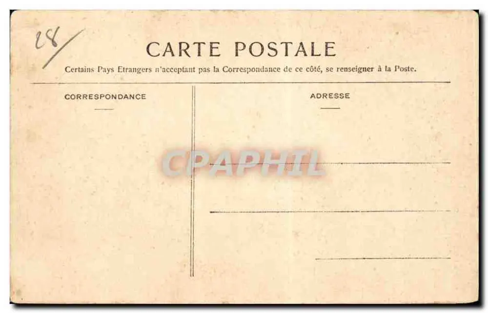 Dreux — Panoramablick vom Saint-Louis-Kapell — Bazar de l'Industrie — Verlag St. Buret, Dreux - Rückseite