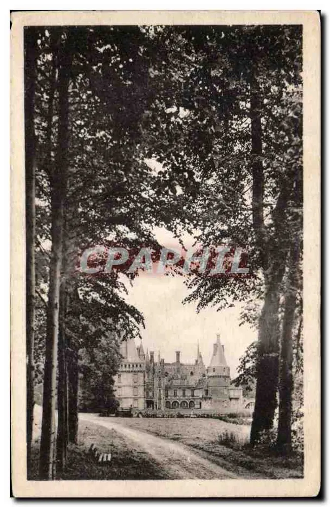 Schloss Maintenon — Ansicht aus der Avenue Racine — Edition Brasilien, Maintenon - Vorderseite