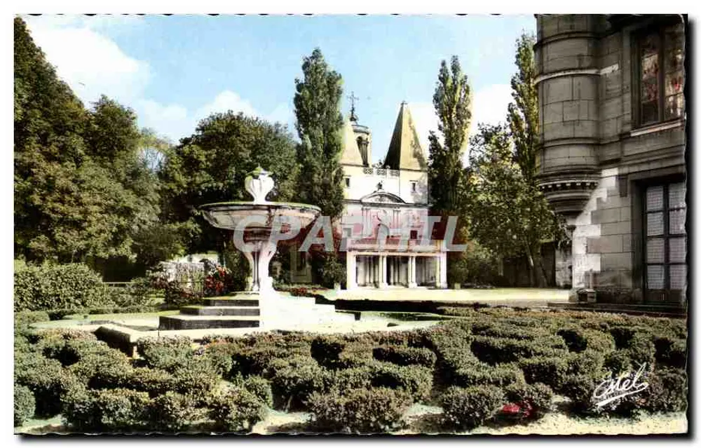 Castelo d'Anet (E.-et-L.) — La Chapelle, vista tirada da Vasque — Editor: Edições de Luxo - Frente