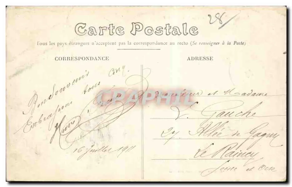 Bonneval — Die Gräben, Alte Turm — Chevallier-Lesault, Verlag - Rückseite