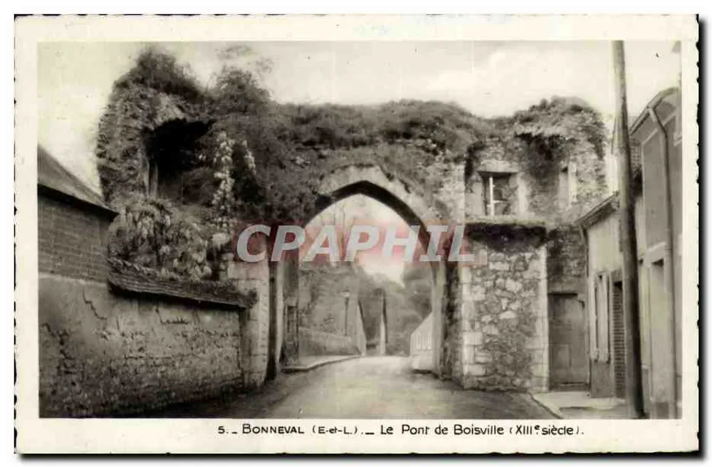 Bonneval (E-et-L) — El Puente de Boisville (siglo XIII) - Anverso