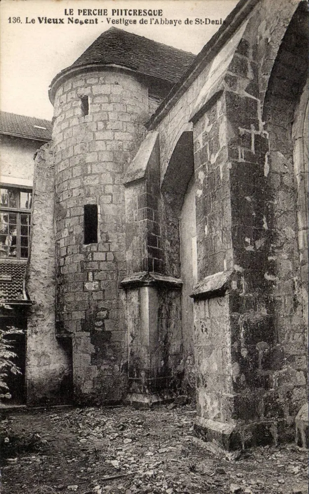 Alt Négent - Ruinen der Abtei St-Denis — Ch. Chanfroy, Nogent-le-Rotrou (E.-et-Loir) - Vorderseite