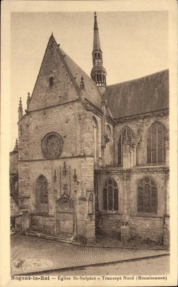 Nogent-le-Roi — Kirche St-Sulpice — Nordtransept (Renaissance) - Vorderseite