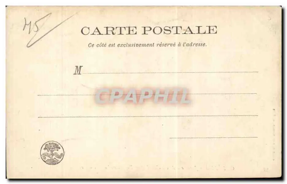 Orléans — Jeanne d'Arc auf Pferd, von Foyatier. Les Rolondes - Rückseite