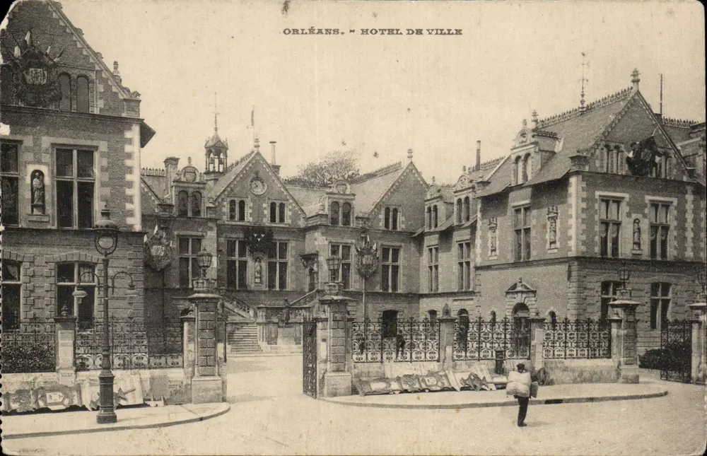 Orléans — Hotel de Ville — editor não identificado - Frente