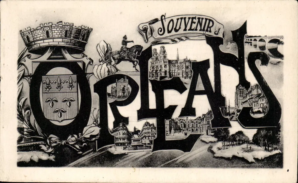 Orléans — Lembrete de Orléans — L. Landais, Orléans - Frente