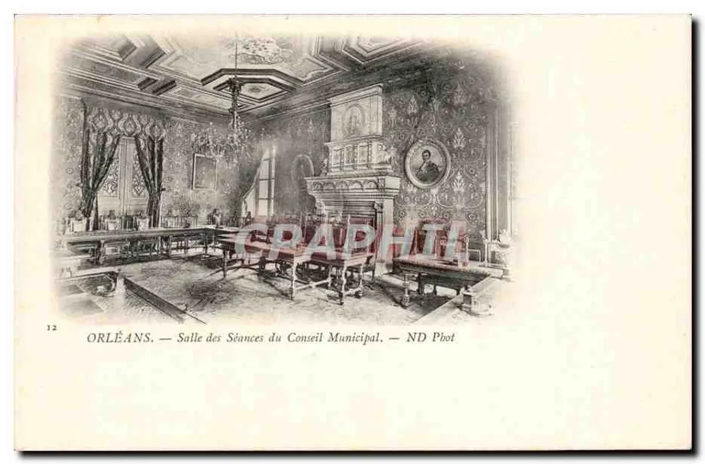 Orléans — Sitzungssaal des Stadtrats — ND Phot - Vorderseite