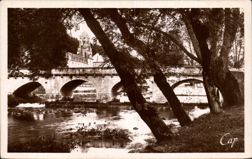 Brantôme — Pont Candé und die Ufer der Dronne — Cap - Vorderseite