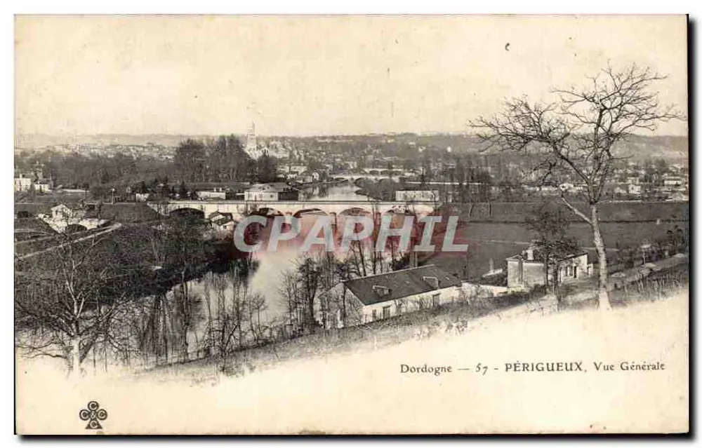Périgueux — Vista Geral — Dordogne — 57 - Frente
