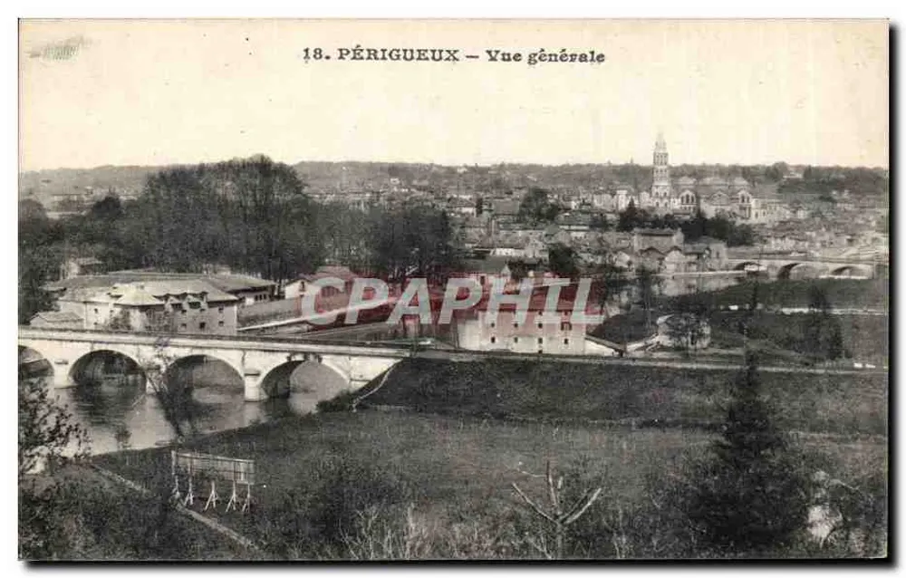 Périgueux — Vista geral — C. Goutillon, n°18 - Frente