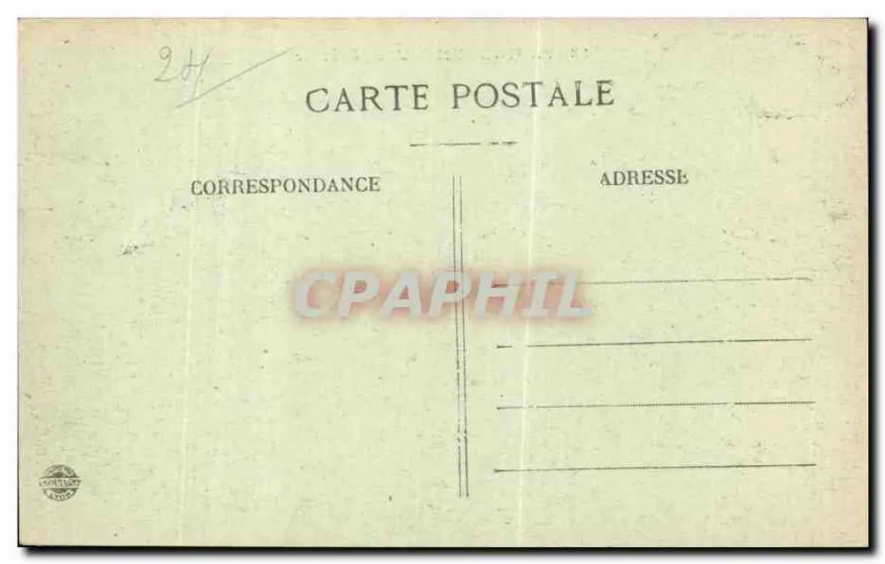 Périgueux — Vista geral — C. Goutillon, n°18 - Verso