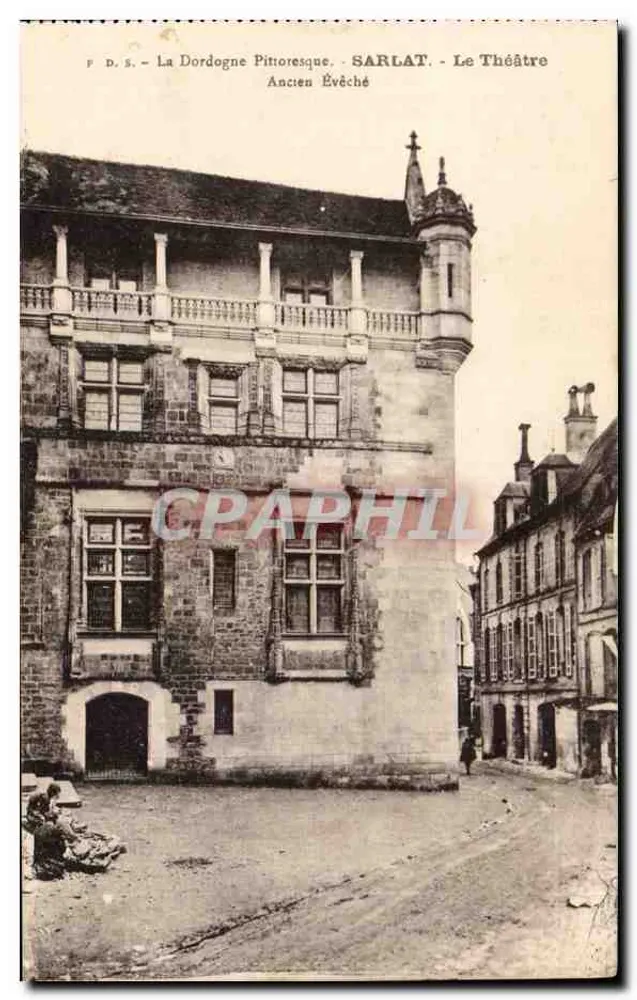 Sarlat - Das alte Bischofs剧院 — F.D.S. La Dordogne Pittoresque - Vorderseite
