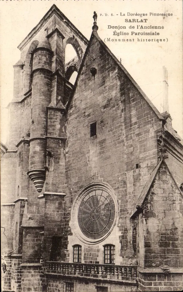 Sarlat - Pfarrkirche (Historisches Denkmal) — P.D.S. - La Dordogne Pittoresque - Vorderseite