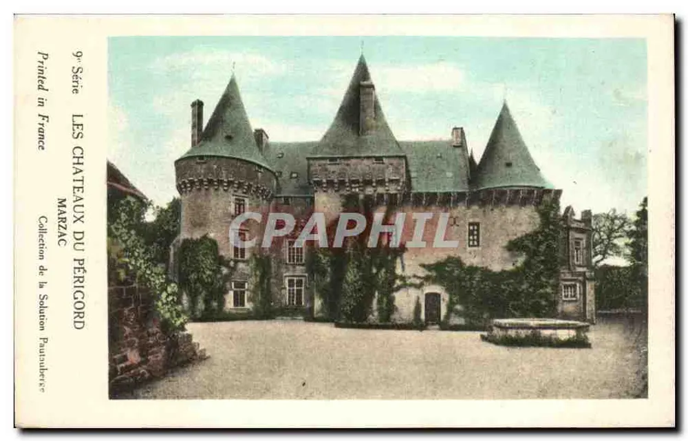 Castelo de Marzac — 9ª Série — Coleção da Salaison Pauvautere - Frente