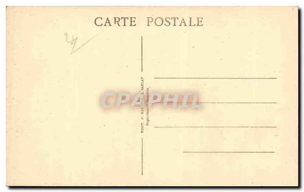 La Dordogne a Gravillon — DOMME — P.D.S. La Dordogne Pittoresque - Verso
