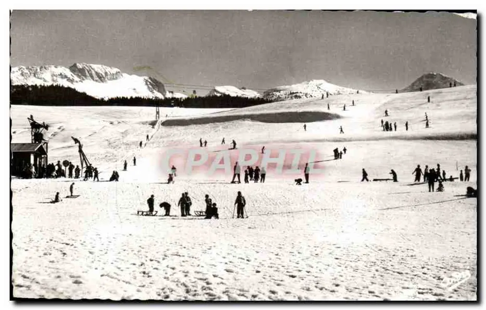 Villard-de-Lans — Die Bains-Piste, die französischen Alpen — Ingenieurschule - Vorderseite