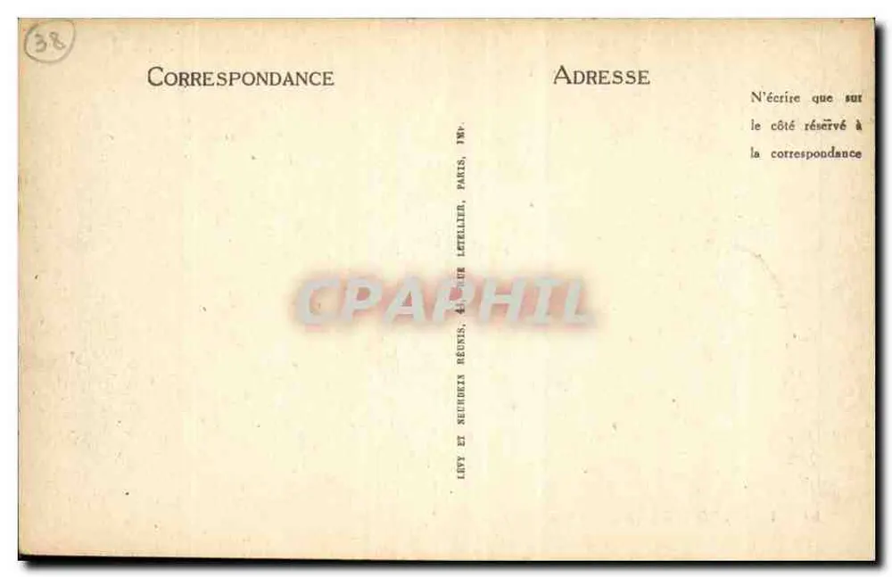 Villard-de-Lans — Vista geral — LL - Verso
