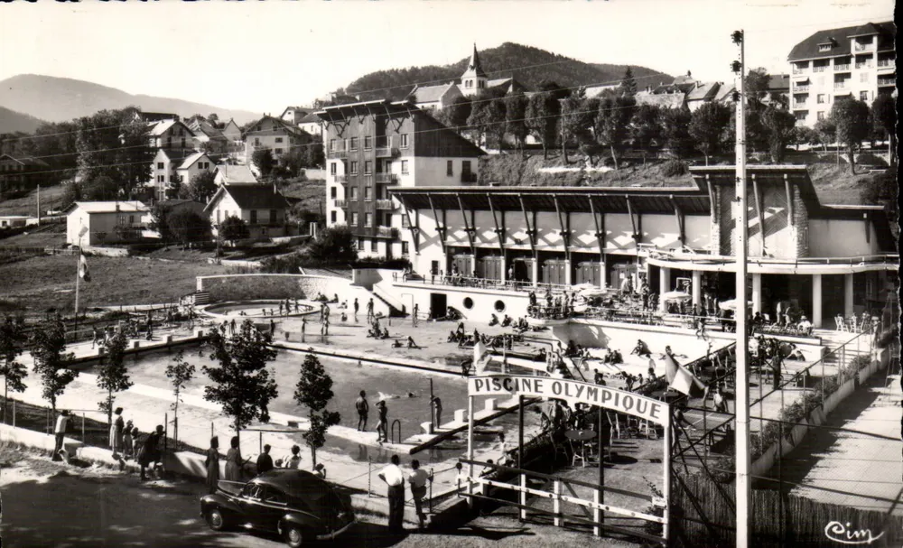 Olympische Zwembad — Villard-de-Lans (Isère) — uitgever C.I.M. n°404 - Voorkant