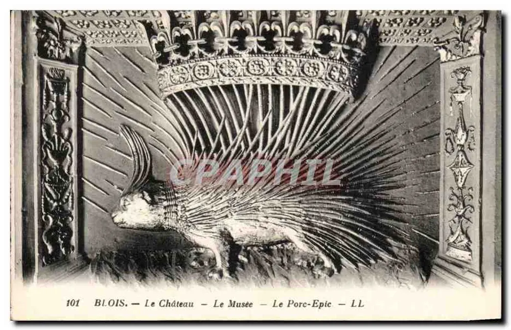 Blois — Das Schloss — Das Museum — Der Porc-Epic — LL - Vorderseite