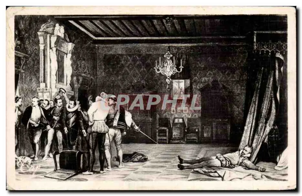 Mord am Herzog von Guise — Blois — Verleger C.A.P. (Nr. 366) - Vorderseite