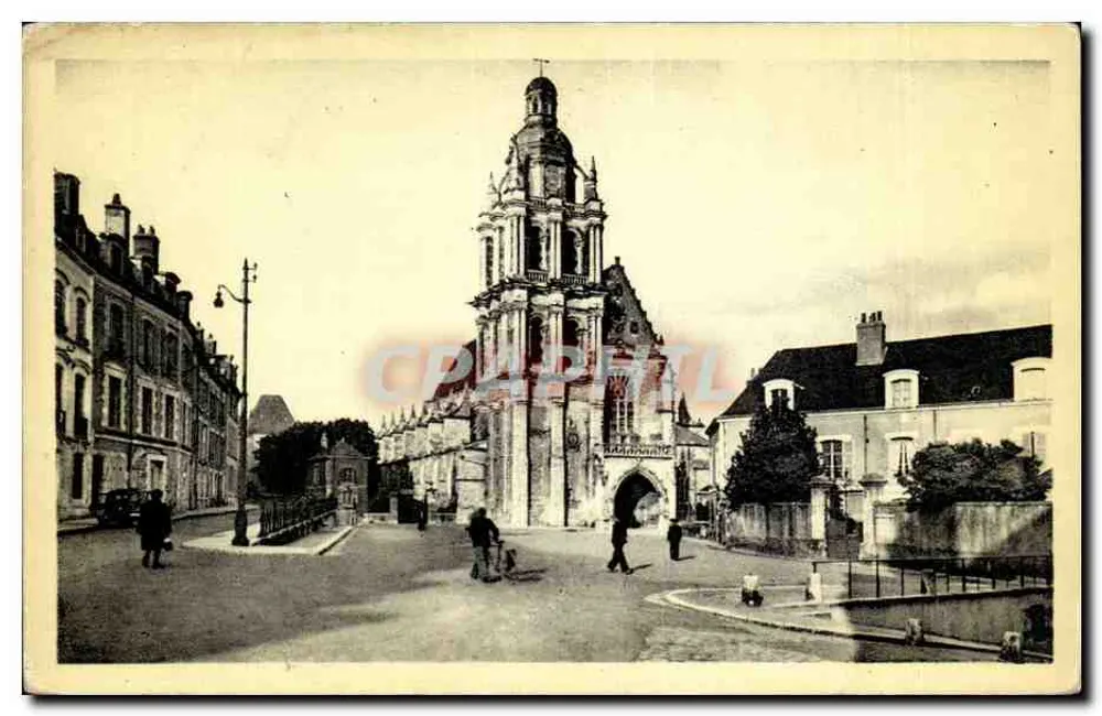 Blois — A Catedral São Luís — Editora Des Arts Photomécaniques, n° 456 - Frente