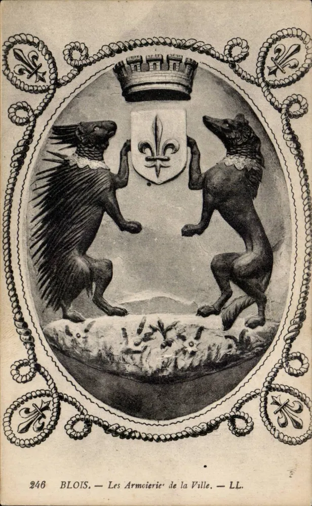 Blois — Die Wappen der Stadt — LL. n° 246 - Vorderseite