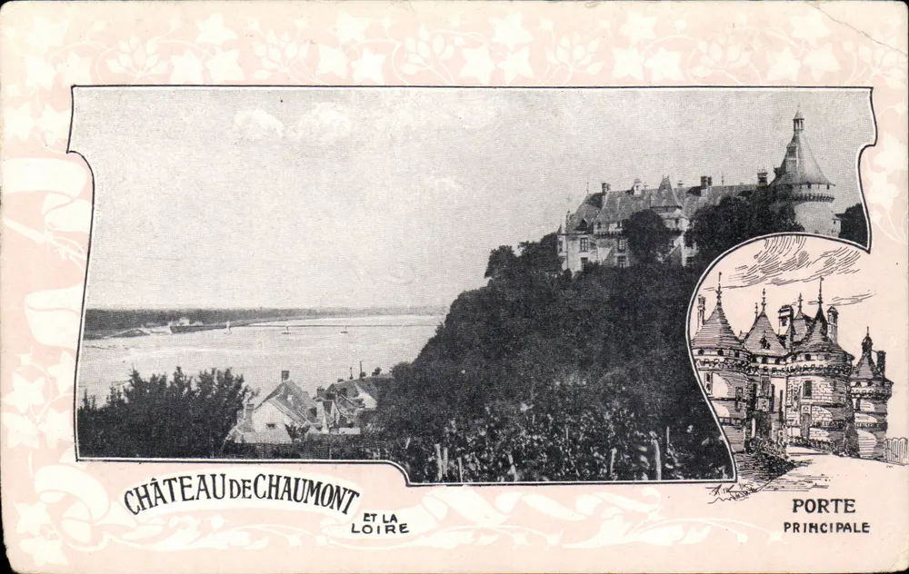 Château de Chaumont en de Loire — hoofdingang — uitgever niet zichtbaar - Voorkant