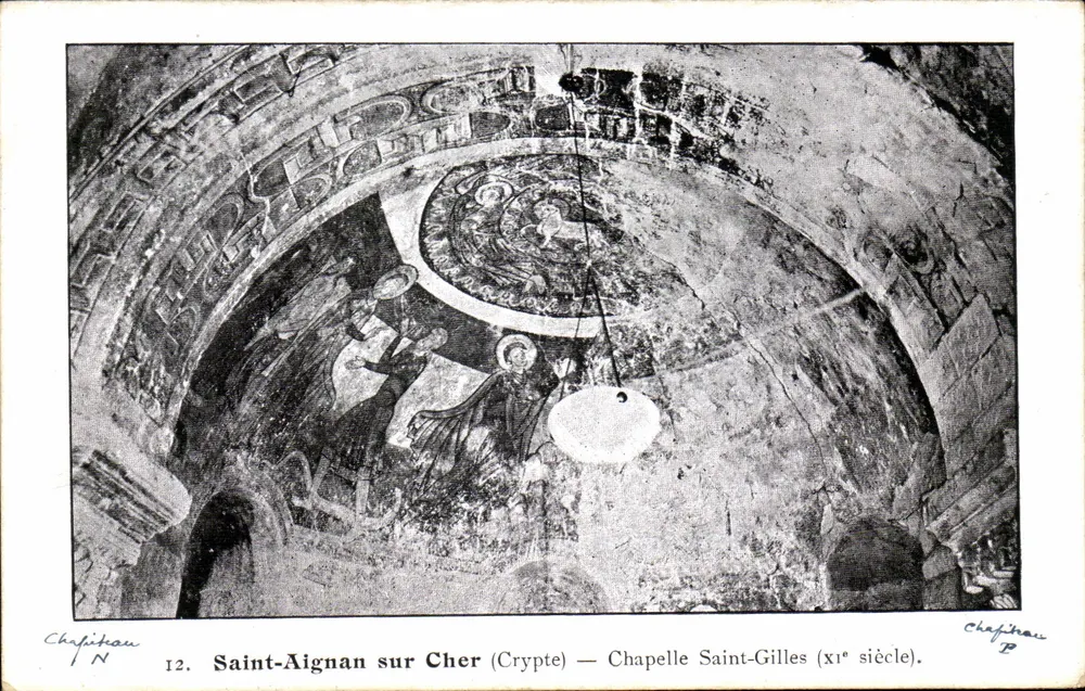 Saint-Aignan-sur-Cher — Krypta — Kapelle Saint-Gilles (11. Jahrhundert) — Chafikhan - Vorderseite