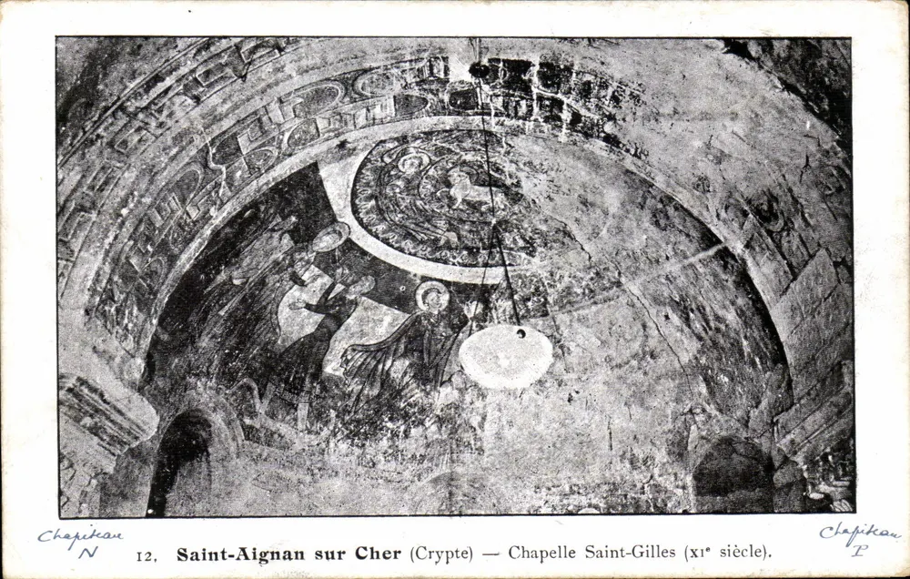 Saint-Aignan-sur-Cher — Krypta — Kapelle Saint-Gilles (11. Jahrhundert) — Chapikar - Vorderseite