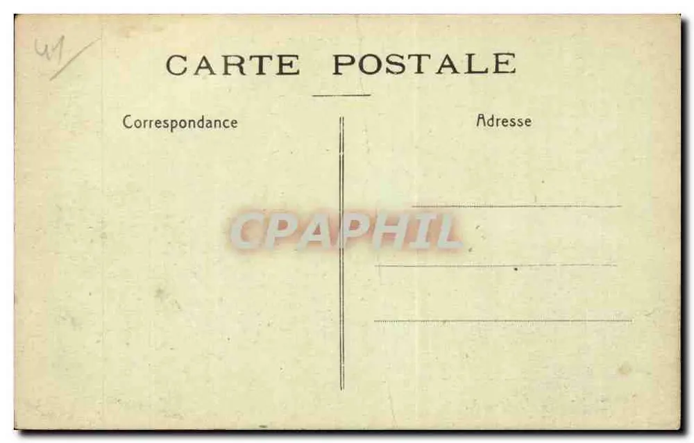 Chouzy (Loire-et-Cher) - Laleu — Meunier, editor - Verso