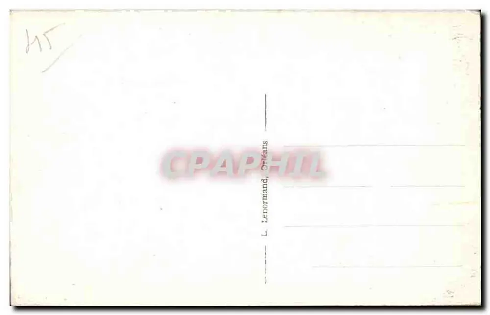 Orléans — Rue de la République — L. Lenormand, Orléans - Verso