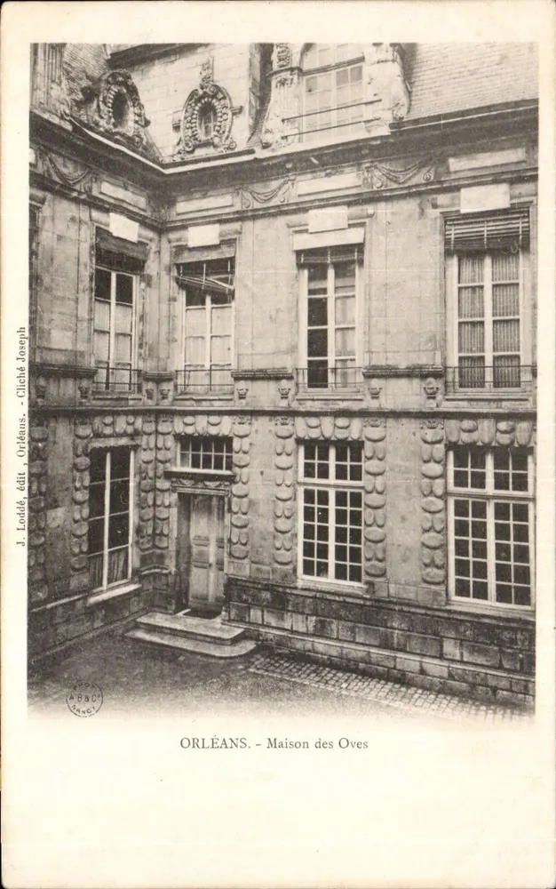 Orléans - Casa das Oves — J. Lodeau, edição Orléans, Cliché Joseph - Frente
