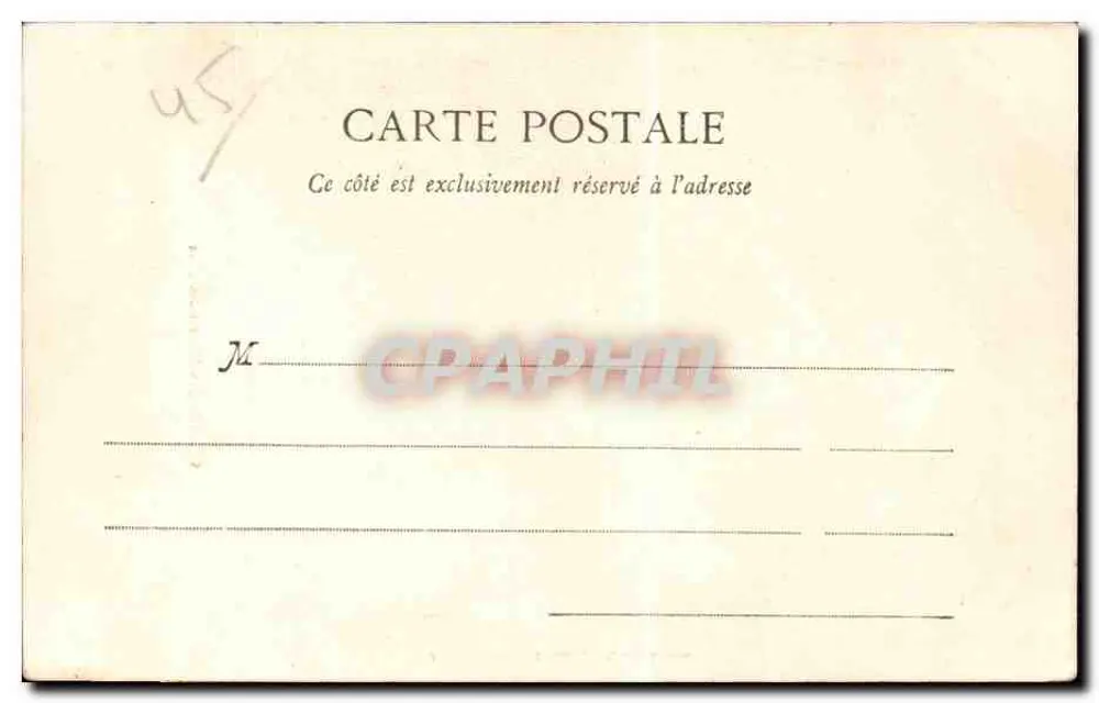 Orléans - Casa das Oves — J. Lodeau, edição Orléans, Cliché Joseph - Verso