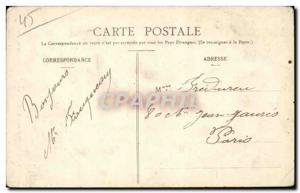 Châteauneuf-sur-Loire — Kapelle der Guten Frau — Edition Vieugue - Rückseite
