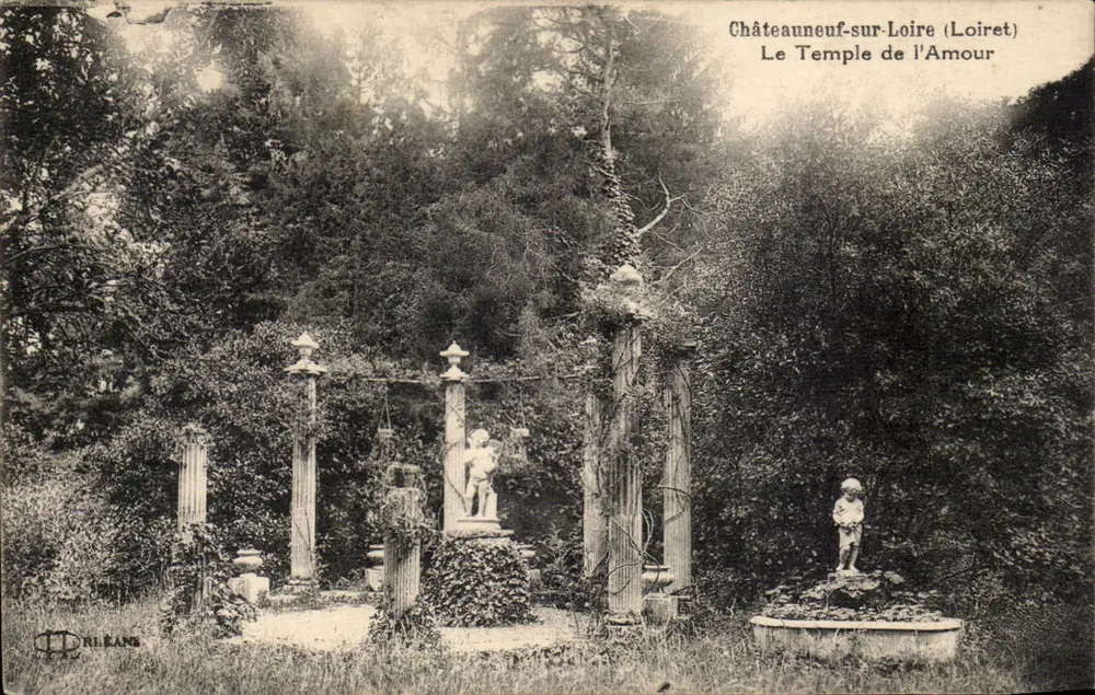 Châteauneuf-sur-Loire (Loiret) — O Templo do Amor — editor DRLANDS - Frente