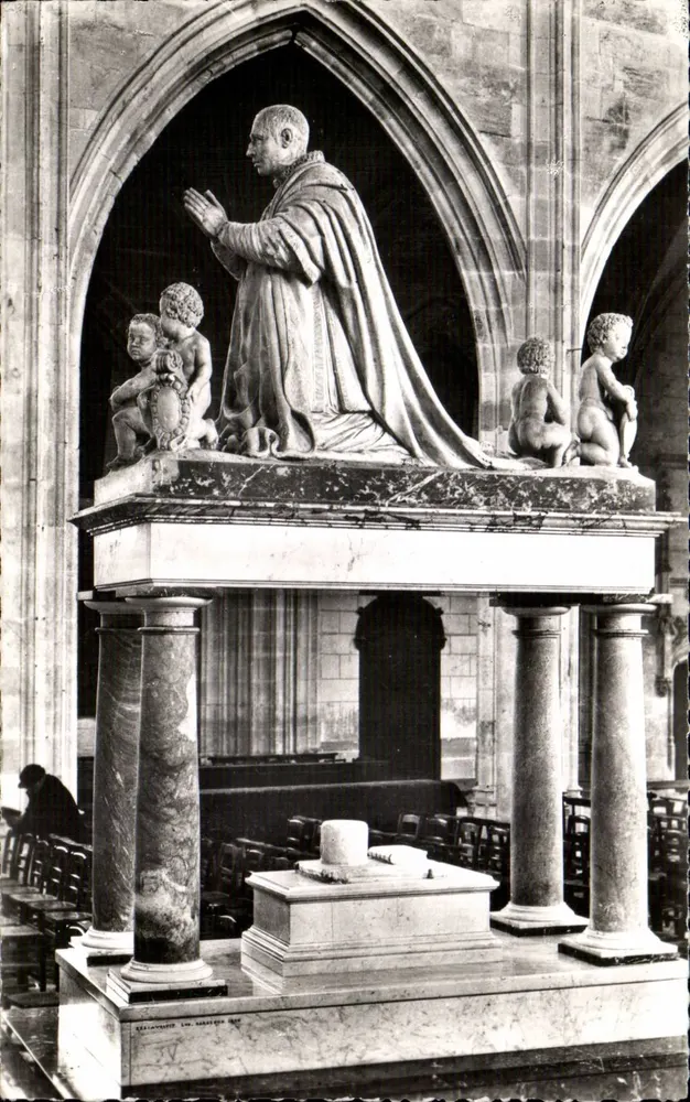 Túmulo de Luís XI — Cléry-Saint-André (Loiret) — Co. Rob. Photo - Cléry - Frente