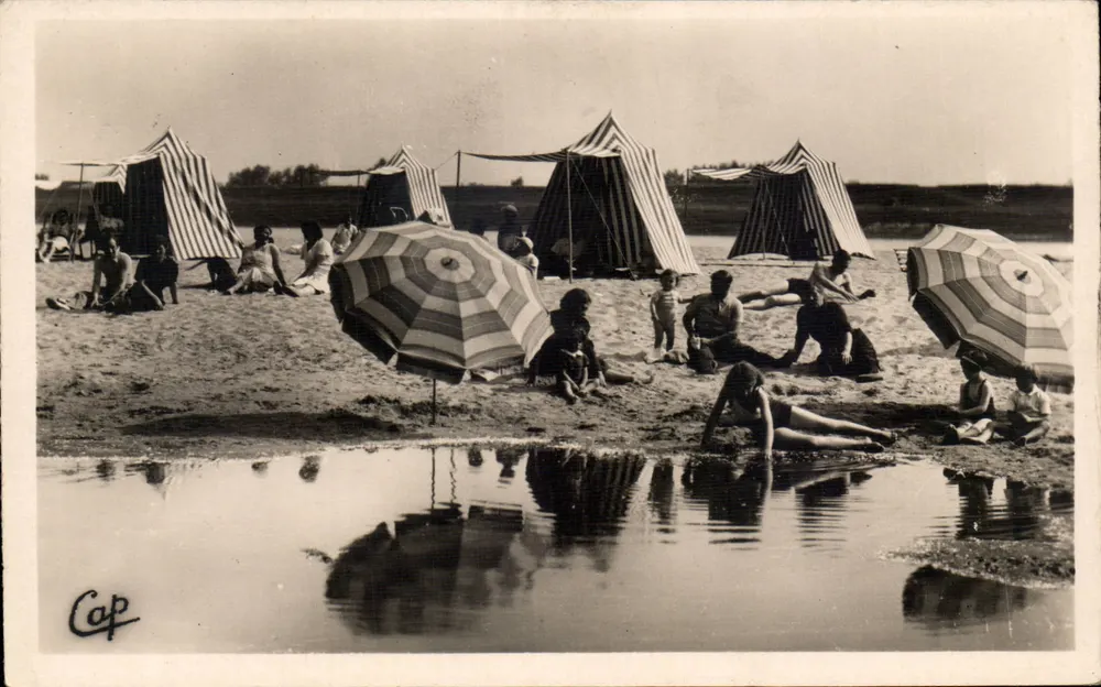 Gien — Um canto da praia — Edição Gien (Loiret) - Frente