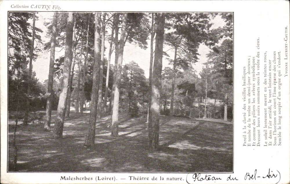 Malesherbes (Loiret) — Theater der Natur — Sammlung CAUTIN Fils - Vorderseite