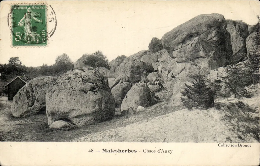 Malesherbes - Chaos d'Auxy — Sammlung Drouot, n°48 - Vorderseite